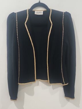 St. John Open Front Cardigan